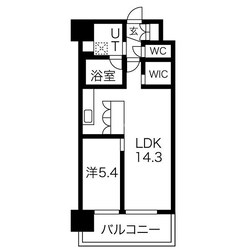 ＪＲ難波駅 徒歩5分 3階の物件間取画像